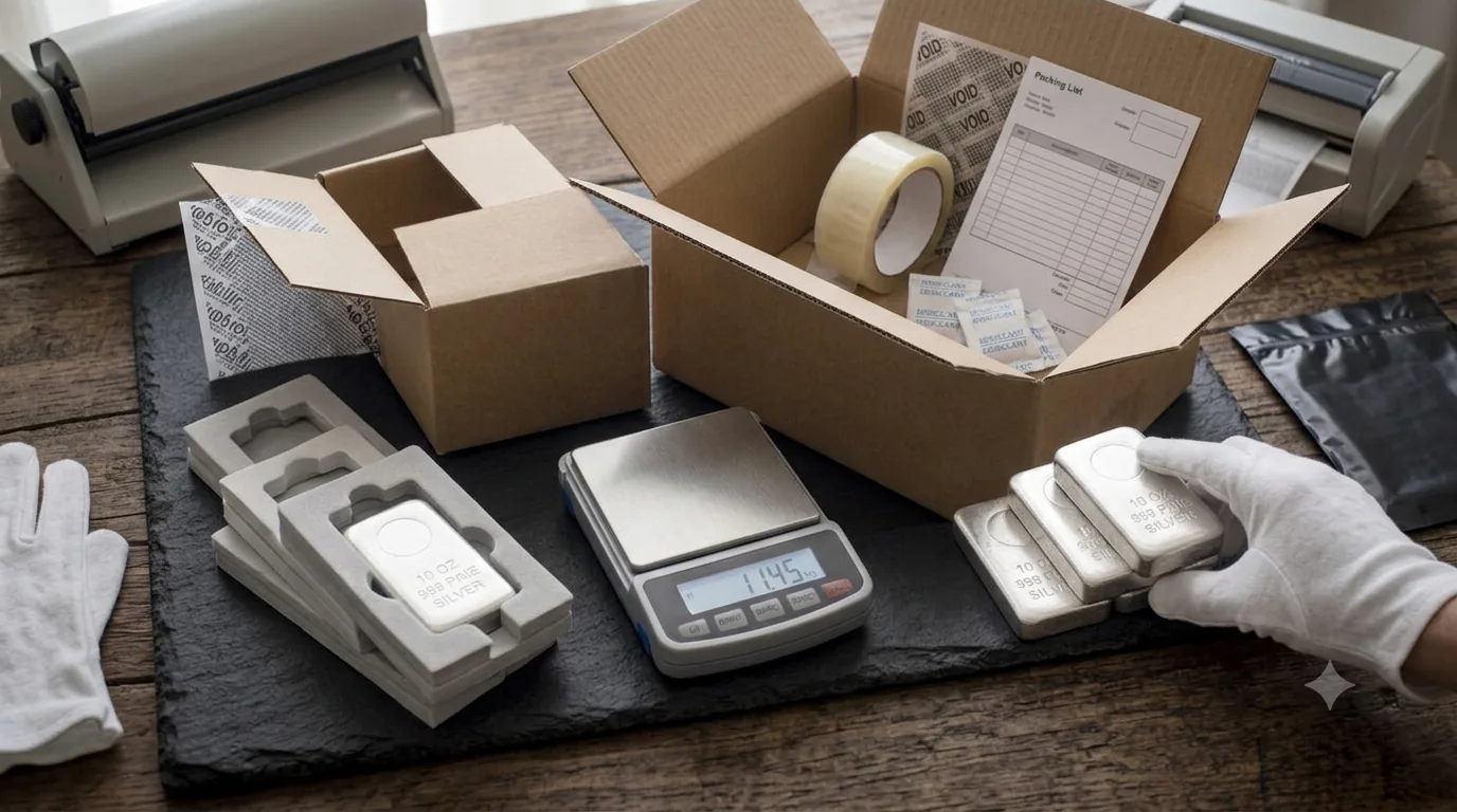 Bullion Shipping and Insurance: What to Verify